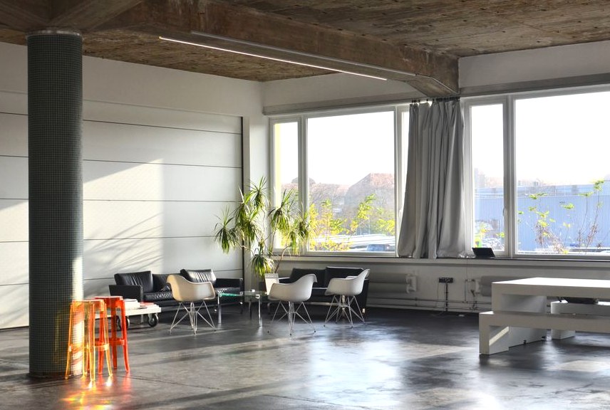 Illustration of polished concrete floors